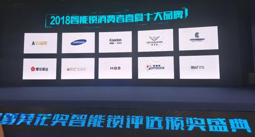 品牌榮譽|羅曼斯智能鎖斬獲行業(yè)“奧斯卡”兩項大獎！