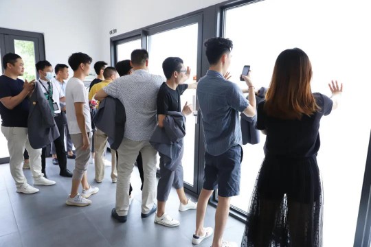 歐哲門窗總部迎來江門湛江設計力量協(xié)會設計師朋友到訪